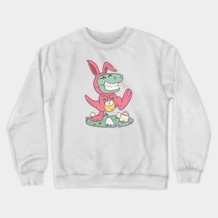 Easter t rex Crewneck Sweatshirt